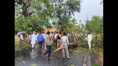 Amid intense heat, thunderstorms lash north, central Gujarat