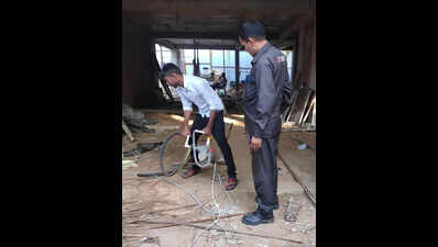 Scrutiny on building sites using potable water in DLF phases in Gurgaon