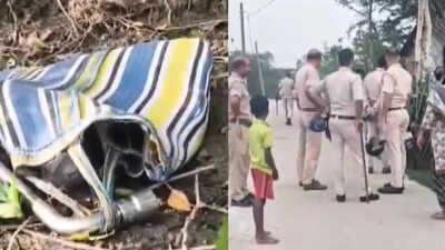 5 security personnel injured as rival TMC groups clash in Sandeshkhali; gunfire and crude bombs rock area