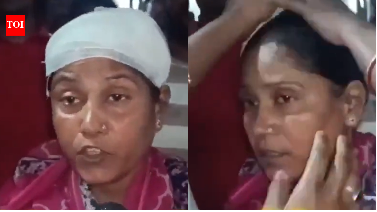 TMC worker caught 'faking injury' with fake bandage while accusing BJP worker of assault