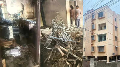 3 dead in Bhubaneswar apartment fire, electrical panel suspected
