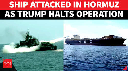 HORMUZ CRISIS: Another Cargo Ship Struck By Projectile As Iran & U.S. Claim FULL CONTROL