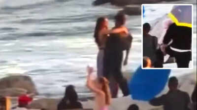 Deepika Padukone and Shah Rukh Khan film King song as daughter Dua watches with dad Ranveer Singh - VIDEO
