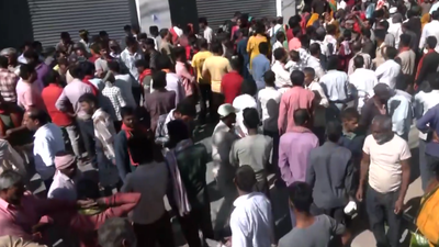 Man mowed down by speeding truck on Kanwali Road in Dehradun; local stage protest