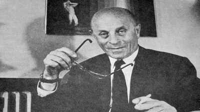 In 1938, Laszlo Biro noticed newspaper ink dried instantly while his fountain pen smudged, and this led to the creation of the modern ballpoint pen