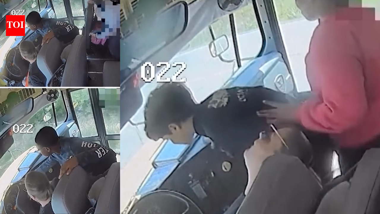 ‘Most adults would panic’: Mississippi students stop out-of-control school bus after driver faints