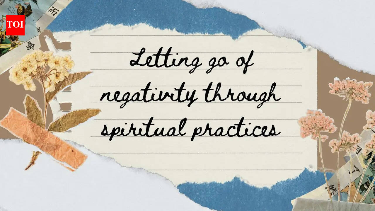Letting go of negativity through spiritual practices