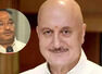 Anupam Kher hilariously reacts to Samik Bhattacharya's 'sar pe baal aajayenge' jibe