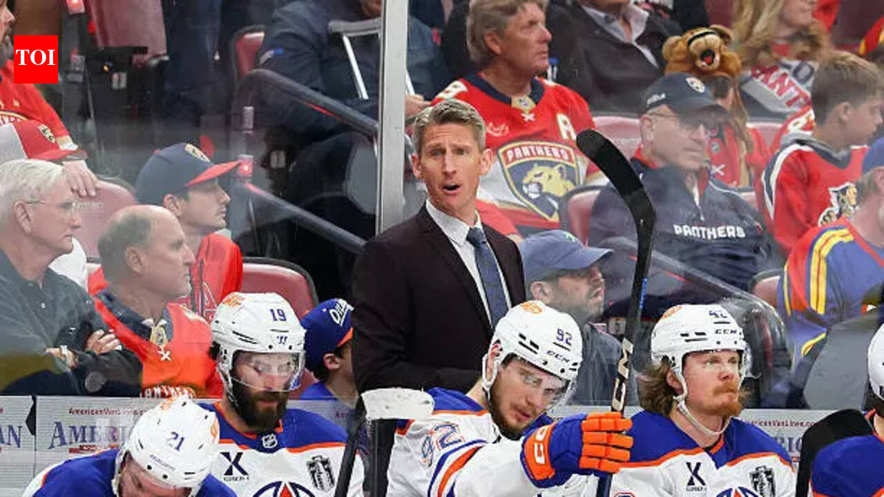 Edmonton Oilers coach Kris Knoblauch faces uncertain future after Anaheim Ducks playoff elimination this NHL season