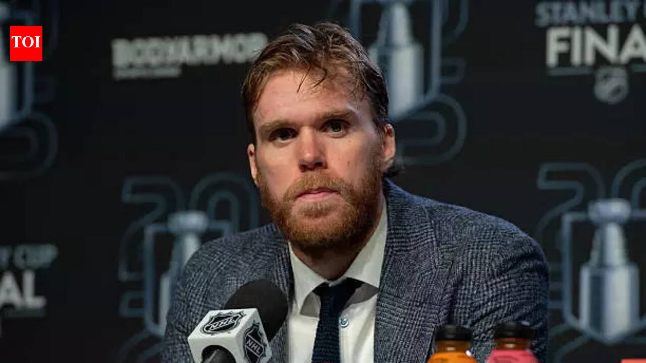 Edmonton Oilers star Connor McDavid  relaxes at luxurious Amangiri resort with wife Lauren Kyle and friends after NHL playoffs exit