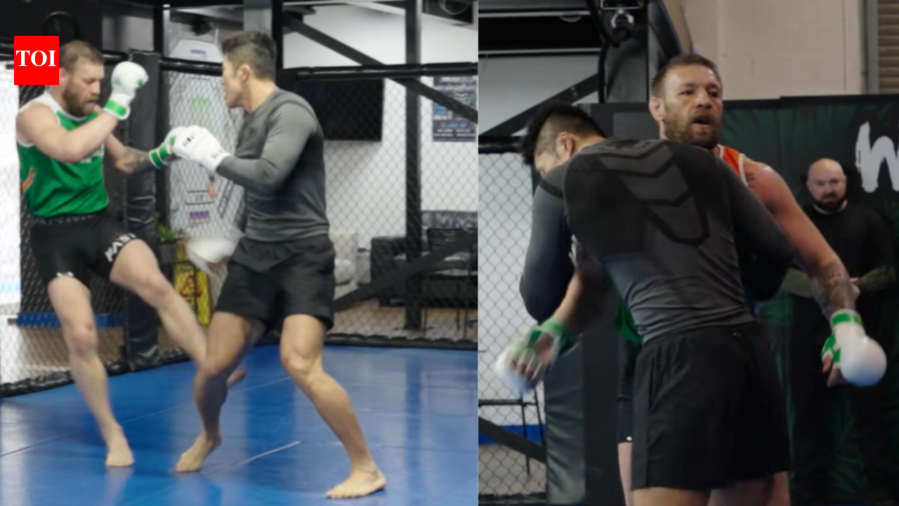 Watch video: Conor McGregor spotted in intense spar session with ‘Stun Gun’ ahead of UFC comeback, is he ready?