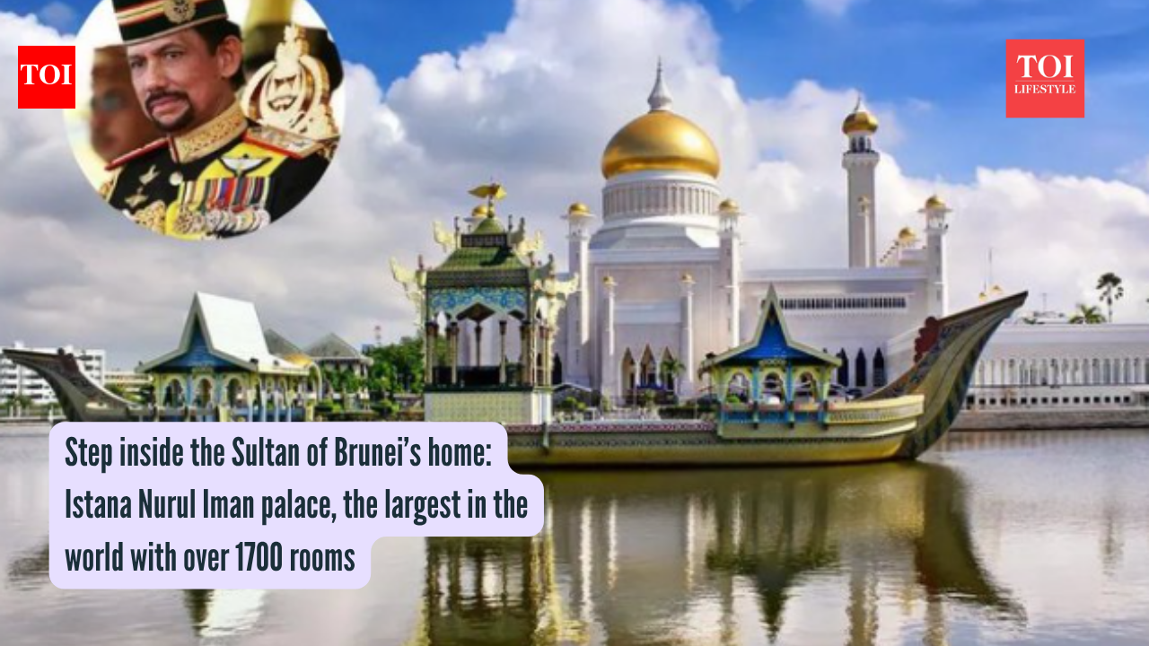 Step inside the Sultan of Brunei’s home: Istana Nurul Iman palace, the largest in the world with over 1700 rooms
