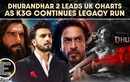 Dhurandhar 2 Tops UK Box Office, Beats Pathaan; K3G Holds Top 10 After Decades