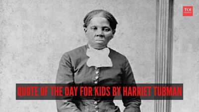 Quote of the day for kids by Harriet Tubman: “Every great dream begins with a dreamer. Always remember, you have within you the strength, the patience, and the passion to reach the stars to change the world”