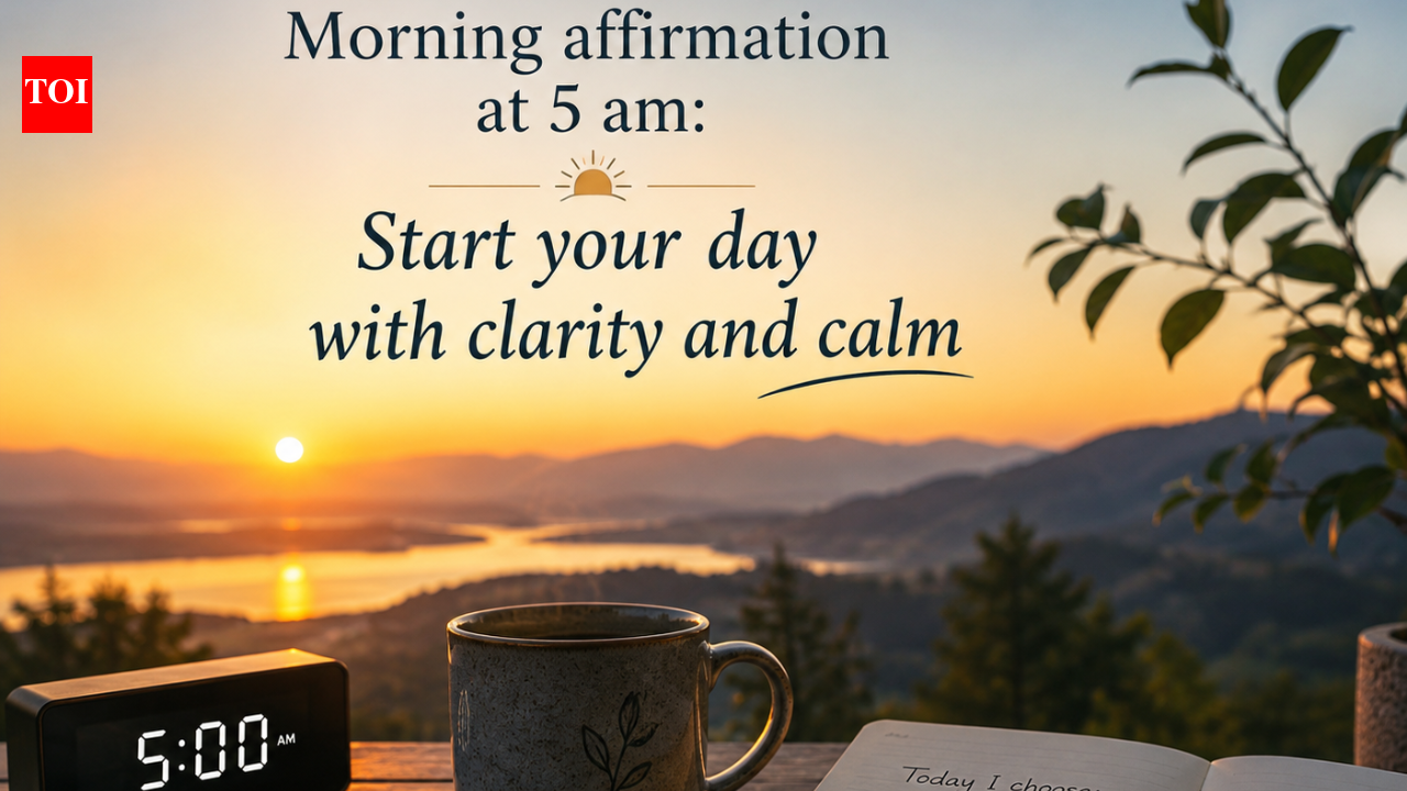 Morning affirmation at 5 am: Start your day with clarity and calm
