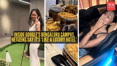 Viral! Mini golf, coffee corners, desserts, and massage chairs: Inside Google's Bengaluru campus, netizens say it's 'like a luxury hotel'