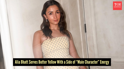 Alia Bhatt just turned butter yellow into the only color that matters this summer