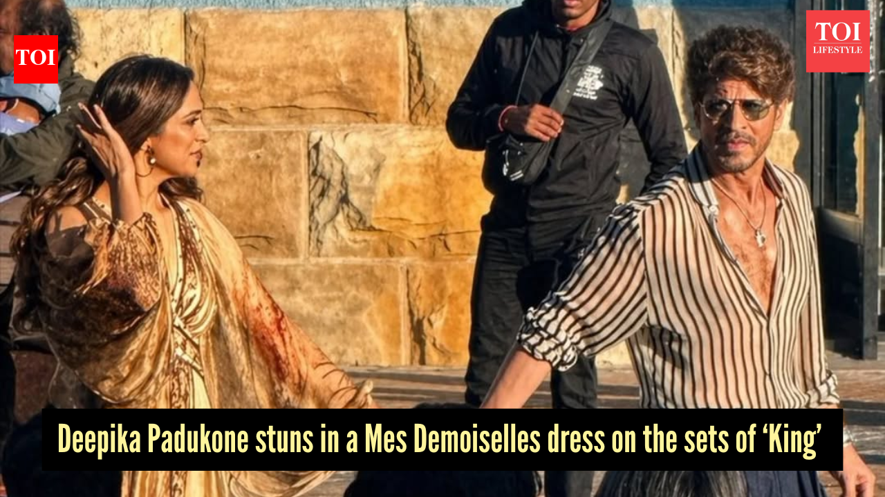 How Deepika Padukone stole the spotlight from Shah Rukh Khan in a ₹23K Mes Demoiselles dress during ‘King’ shoot