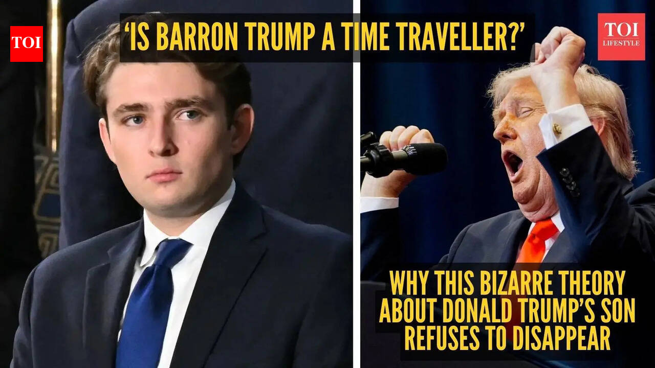 ‘Is Barron Trump a time traveller?’ Why this bizarre theory about Donald Trump’s son refuses to disappear