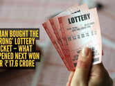 Woman bought the &lsquo;wrong&rsquo; lottery ticket &ndash; what happened next won her ₹17.6 crore