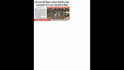 Cops take Nasrapur rape, murder suspect to crime scene, likely to file chargesheet within two weeks
