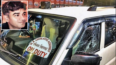 Bengal bloodshed: Suvendu’s PA killed in car near Kolkata | India News – The Times of India