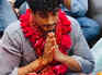 Palash Muchhal visits temple amid Sangli cheating case - PICS