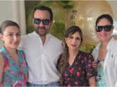 Saif-Kareena attend Saba Pataudi's 50th b'day - Inside pics