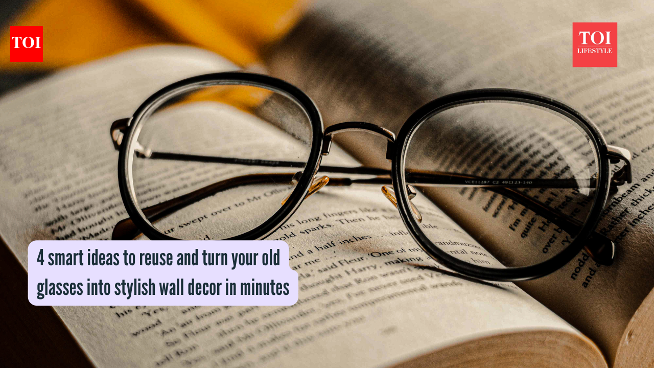 4 smart ideas to reuse and turn your old glasses into stylish wall decor in minutes 4 smart ideas to reuse and turn your old glasses into stylish wall decor in minutes