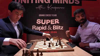 ‘Fist pump for myself’ as D Gukesh cooks Javokhir Sindarov