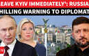 Russia Urges Foreign Diplomats To Leave Kyiv If Ukraine Attacks Moscow Victory Day Parade