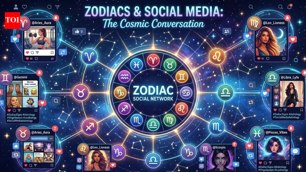 How social media behavior differs by zodiac sign