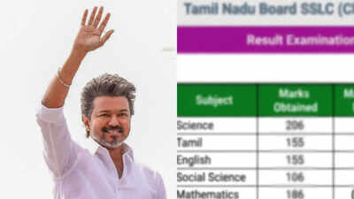 Tamil Nadu students await Board results, but it's CM-elect Vijay whose class 10 marksheet is out