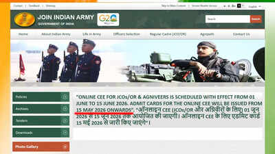 Indian Army Agniveer Admit Card 2026 release confirmed for May 15 on official portal joinindianarmy.nic.in; how to download