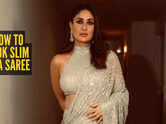5 smart style hacks to look slimmer in a saree