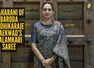 When Maharani of Baroda stunned in a Kalamkari saree with an Afghan hasli