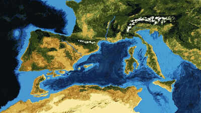 The Mediterranean’s hidden salt giant that formed as seas fell