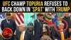 UFC Star Ilia Topuria Roasts Trump With 'Never Thought You'd Be Kind' Quip During White House Visit