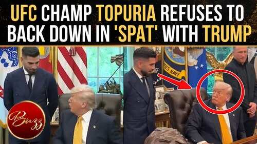 UFC Star Ilia Topuria Roasts Trump With 'Never Thought You'd Be Kind' Quip During White House Visit