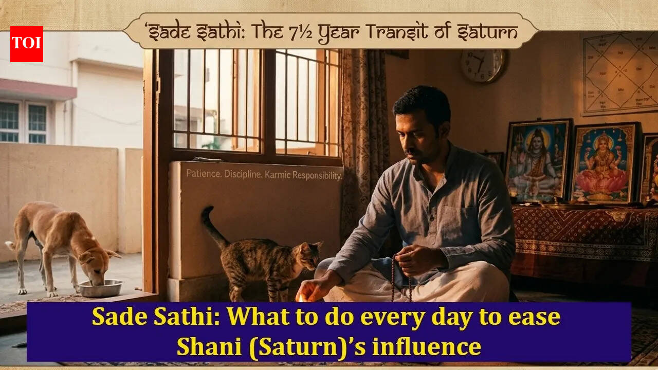 Sade Sathi: What to do every day to ease Shani (Saturn)’s influence