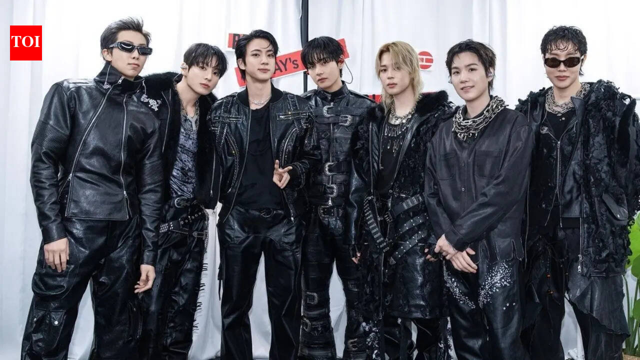 BTS and President Claudia Sheinbaum greet 50,000 fans from Mexico’s National Palace balcony ahead of sold-out ‘ARIRANG’ shows