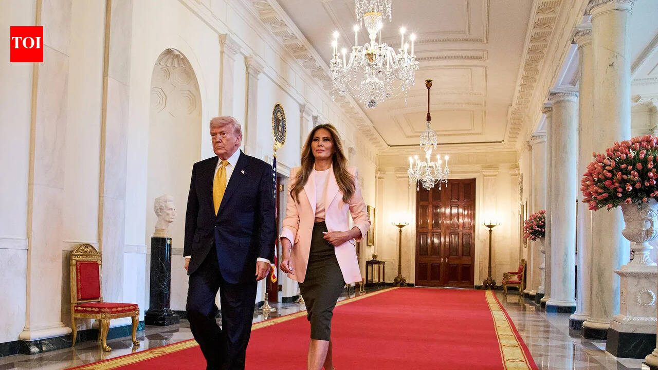 US President Trump on how phone's autocorrect got him in trouble with First Lady Melania; says: I wouldn't proofread it, and I would get absolute…