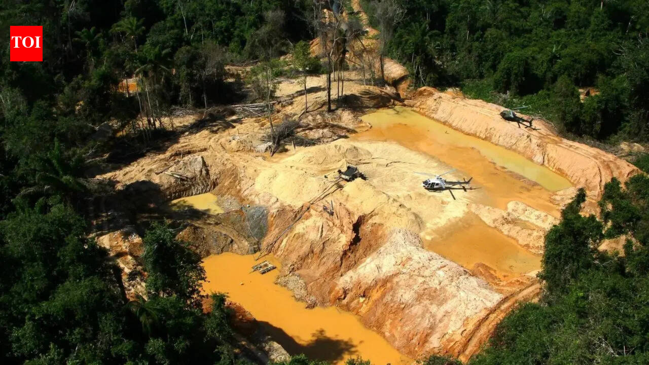 A gold-fueled mining rush scars Brazil's Amazon, spiking deforestation and mercury risks