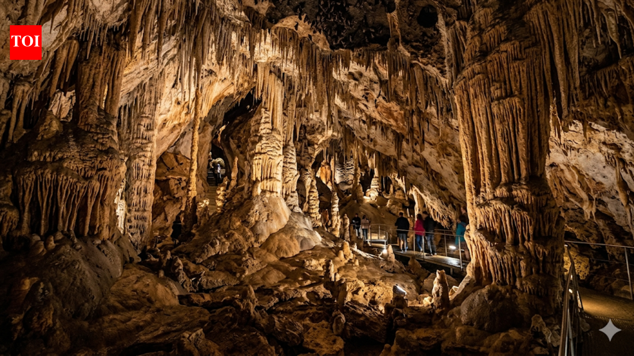 The 8,000-year-old underground cave in Southern Europe holds a mystery: People entered and never returned