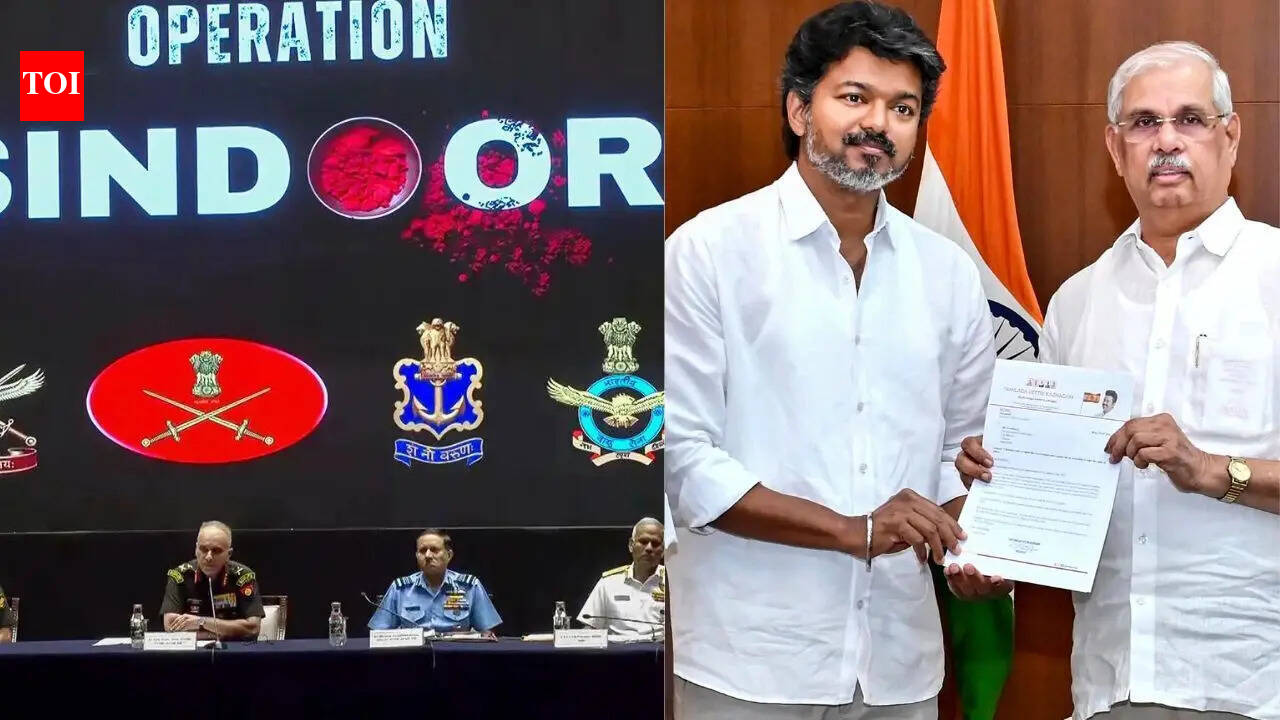 Evening news wrap: IAF says destroyed 13 Pak aircraft during Op Sindoor; TN governor tells Vijay he doesn't have majority & more