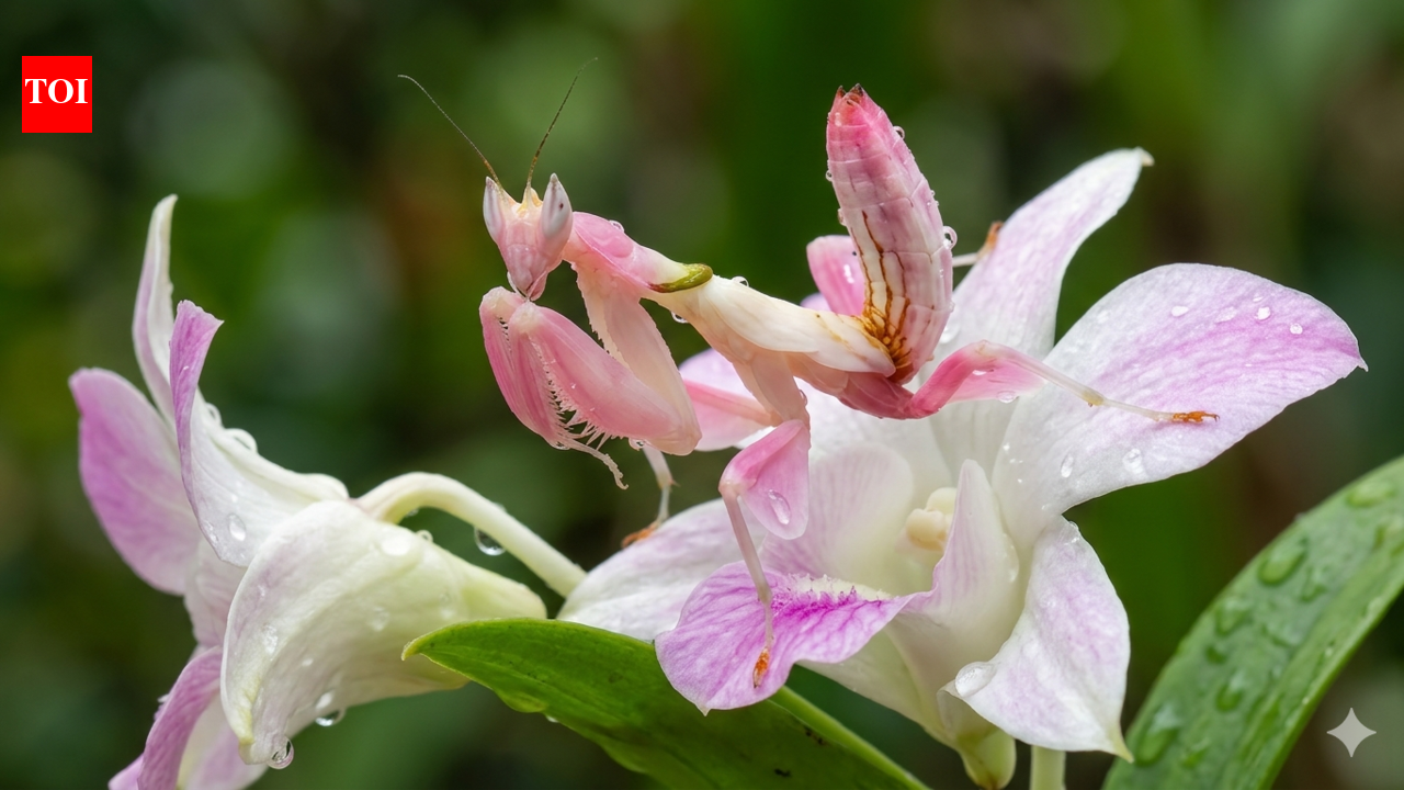 7 insects that look like flowers but are actually deadly