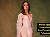 Tamannaah Bhatia in white Rahul Mishra couture