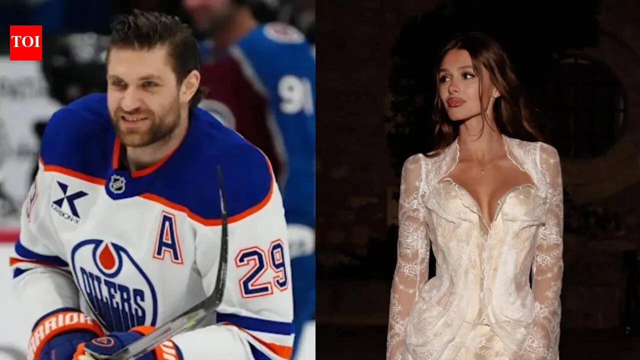 NHL legend Leon Draisaitl wife Celeste Desjardins shares wedding throwback following Edmonton Oilers postseason elimination disappointment