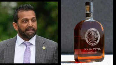 Kash Patel lost his mind when one bourbon bottle went missing, threatened with lie-detector test: Report<i></i>” title=”</p><p>The Atlantic has now come up with a more sensational report on Kash Patel with a photo of Kash Patel’s personal branded whiskey.</p><p>” decoding=”async” fetchpriority=”high”/></p></div></div></div><div class=