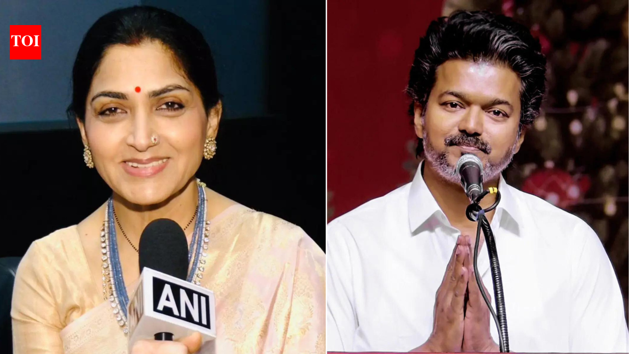'He should lead': BJP state vice president Khushbu Sundar backs TVK chief Vijay for CM
